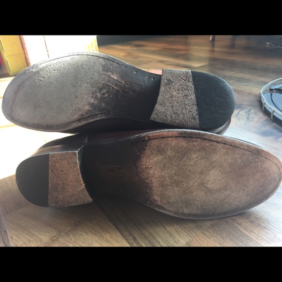 Frye - Melissa tab zip boots Size 10 B in brown - Picture 3 of 4